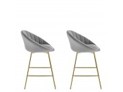 Im Set zwei Barhocker H112