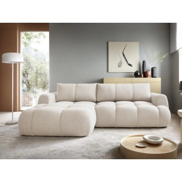 Ecksofa Zerlita mit Bettkasten und Schlaffunktion