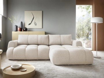 Ecksofa Zerlita mit Bettkasten und Schlaffunktion
