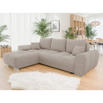 Ecksofa Bordia L mit Bettkasten und Schlaffunktion