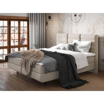 Boxspringbett mit zwei Bettkästen Crenig