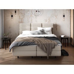 Boxspringbett mit zwei Bettkästen Crenig
