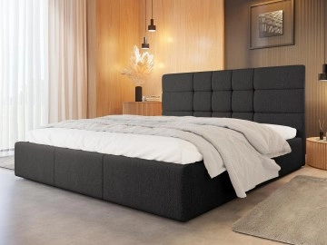 Polsterbett mit Bettkasten und Lattenrost Minti