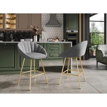 Im Set zwei Barhocker H112