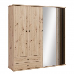 Miniaturbild von Kleiderschrank 4 türig Sigeren SG24