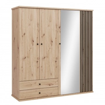 Kleiderschrank 4 türig Sigeren SG24