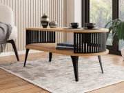 Couchtisch oval Mozimo