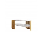 Couchtisch oval Zinzit Gold II