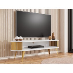 Miniaturbild von TV-Lowboard oval Mozimo Gold