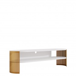 Miniaturbild von TV-Lowboard oval Zinzit Gold