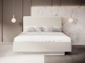 Bett mit Bettkasten Wosial