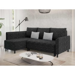 Ecksofa Debian mit Bettkasten und Schlaffunktion