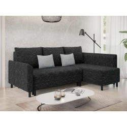 Ecksofa Debian mit Bettkasten und Schlaffunktion