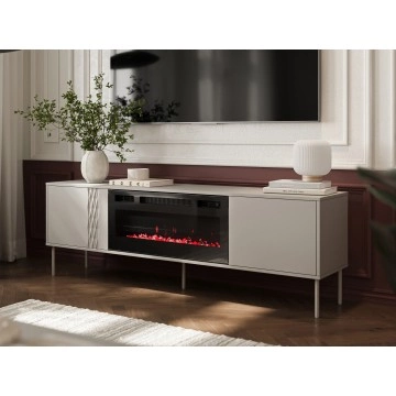 TV-Lowboard Firtus 180 EF mit Kamin