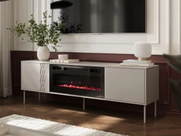 TV-Lowboard Firtus 180 EF mit Kamin