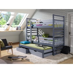 Etagenbett mit Stauraum Graca 80