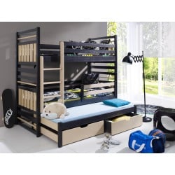 Etagenbett mit Stauraum Graca 90