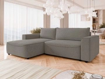 Ecksofa Urive mit Bettkasten und Schlaffunktion