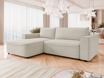 Ecksofa Urive mit Bettkasten und Schlaffunktion