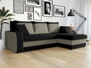 Ecksofa Dalmir mit Schlaffunktion und zwei Bettkästen