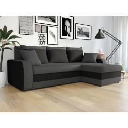 Miniaturbild von Ecksofa Dalmir Lux mit Schlaffunktion und zwei Bettkästen