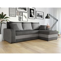 Miniaturbild von Ecksofa Dalmir Lux mit Schlaffunktion und zwei Bettkästen