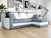 Ecksofa Dalmir Lux mit Schlaffunktion und zwei Bettkästen