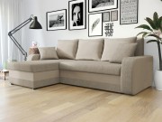 Ecksofa Dalmir Lux mit Schlaffunktion und zwei Bettkästen
