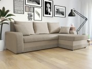 Ecksofa Dalmir Lux mit Schlaffunktion und zwei Bettkästen