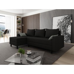 Miniaturbild von Ecksofa Aravins mit Bettkasten und Schlaffunktion
