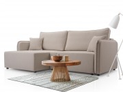 Ecksofa Aniras mit Schlaffunktion und Bettkasten