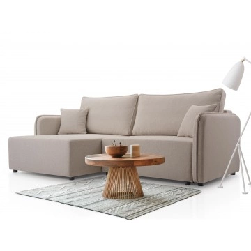 Ecksofa Aniras mit Schlaffunktion und Bettkasten