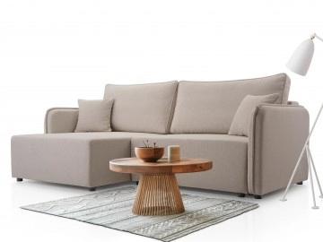 Ecksofa Aniras mit Schlaffunktion und Bettkasten