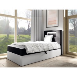 Miniaturbild von Boxspringbett mit Bettkasten Junior Ribezo 1