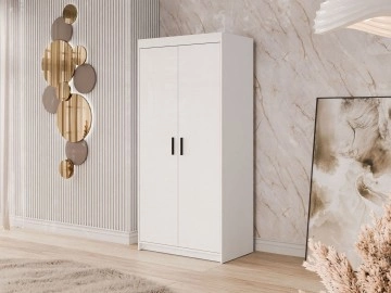 Kleiderschrank mit Einlegeböden Melen 2D