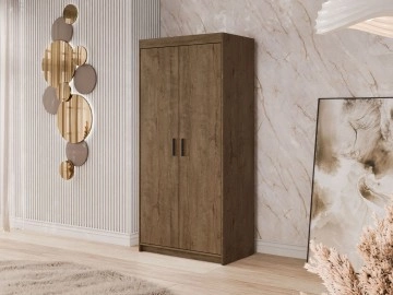 Kleiderschrank mit Einlegeböden Melen 2D