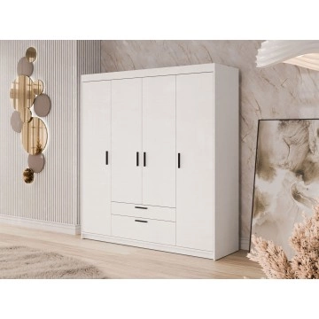 Kleiderschrank 4 türig Melen 4D2S