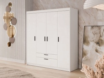 Kleiderschrank 4 türig Melen 4D2S
