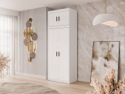 Kleiderschrank 2 türig Melen 2D + Schrankaufsatz