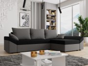 Ecksofa Peltata mit Schlaffunktion und Bettkasten