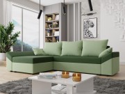 Ecksofa Peltata mit Schlaffunktion und Bettkasten