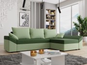 Ecksofa Peltata mit Schlaffunktion und Bettkasten