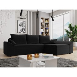 Ecksofa Peltata Lux mit Schlaffunktion und Bettkasten