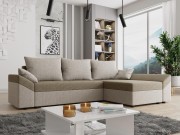 Ecksofa Peltata Lux mit Schlaffunktion und Bettkasten