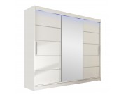 Kleiderschrank mit Schiebetüren und Spiegel Dasto VI