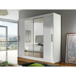 Schwebetürenschrank mit Spiegel London II