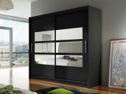 Schwebetürenschrank mit Spiegel London III 180