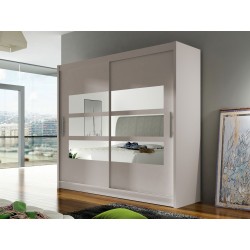 Miniaturbild von Schwebetürenschrank mit Spiegel London III 180