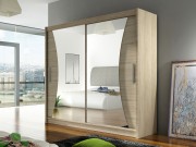 Moderner Kleiderschrank mit Spiegel London V