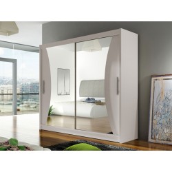 Moderner Kleiderschrank mit Spiegel London V